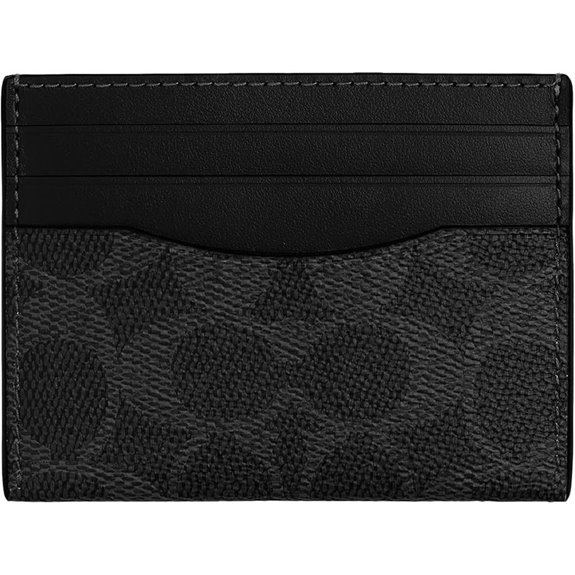 natural leather card holder