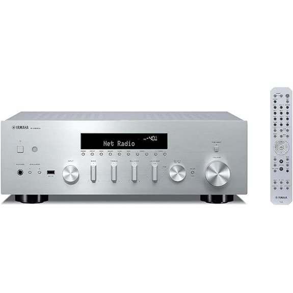 R-N600A Network Receiver with Streaming Phono and Built-in DAC Silver