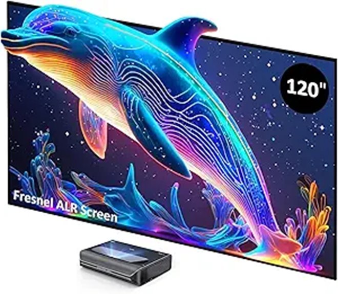 NexiGo Aurora Pro 4K Laser TV with 120