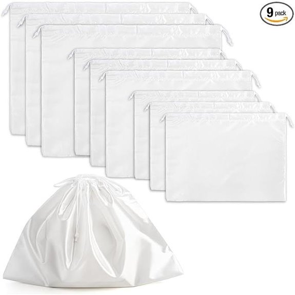 Peohud 9 Pack Dust Cover Storage Bags