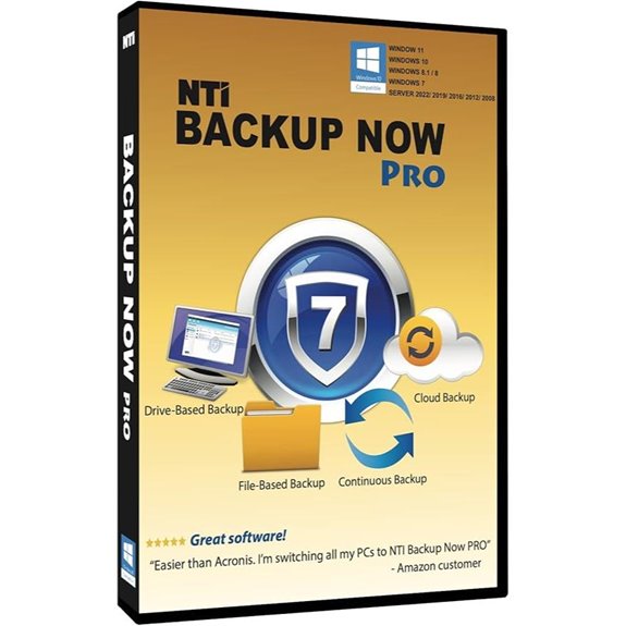 NTI Backup Now PRO 7 Backup Software (1 PC)