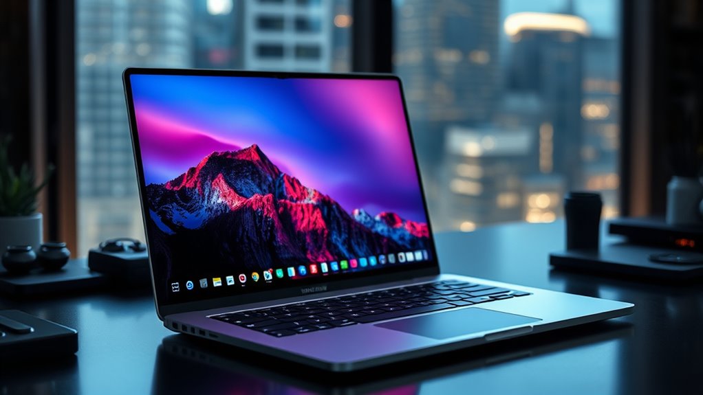 oled display and ports