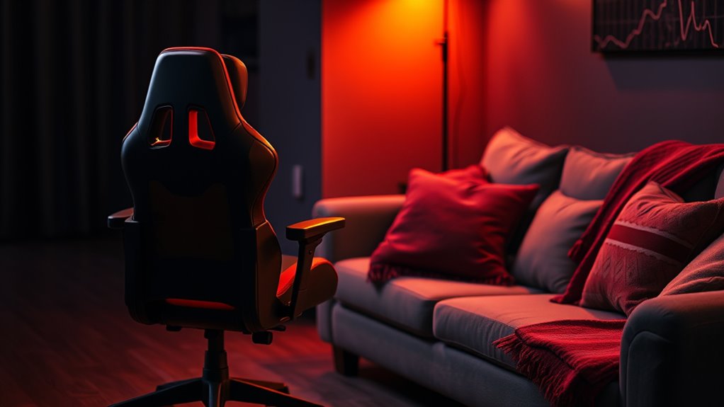 optimal ergonomic gaming setup