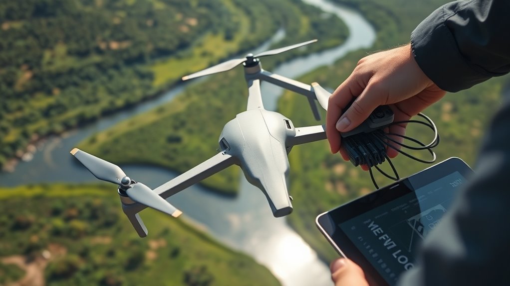 organize update inspect drone