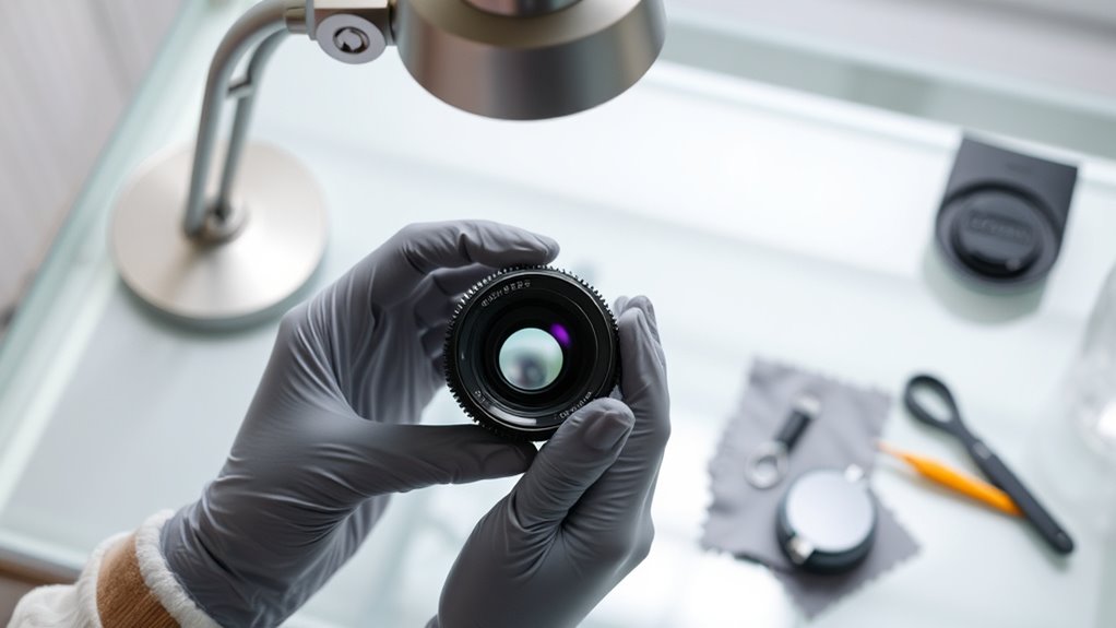 organized workspace prevents contamination