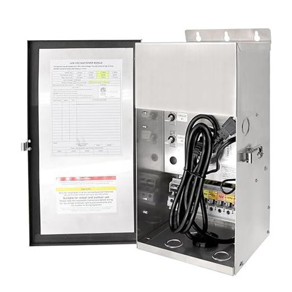 600W Outdoor LED Landscape Lighting Transformer