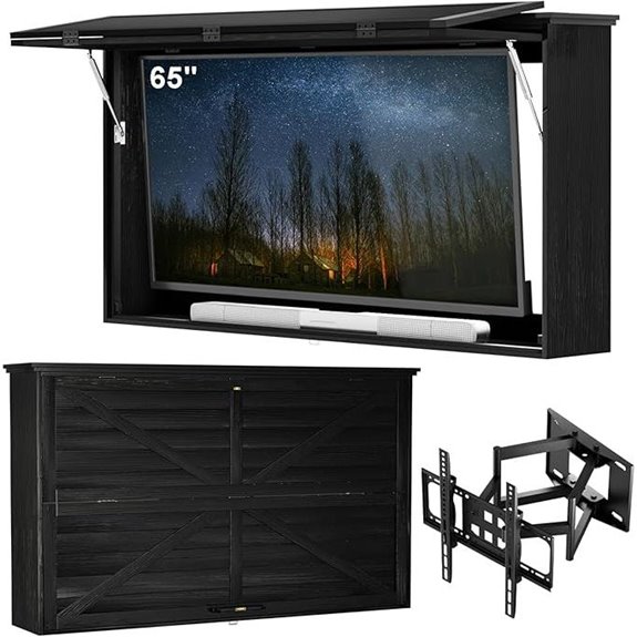outdoor tv enclosure 60 65
