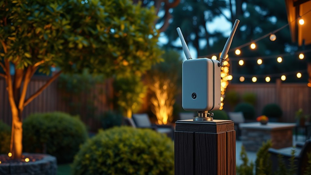 outdoor wi fi access point installation