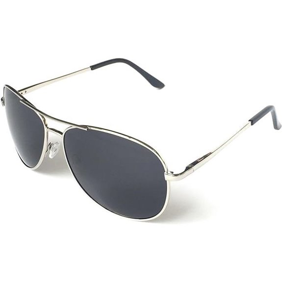 J+S Polarized Aviator Sunglasses with UV Protection