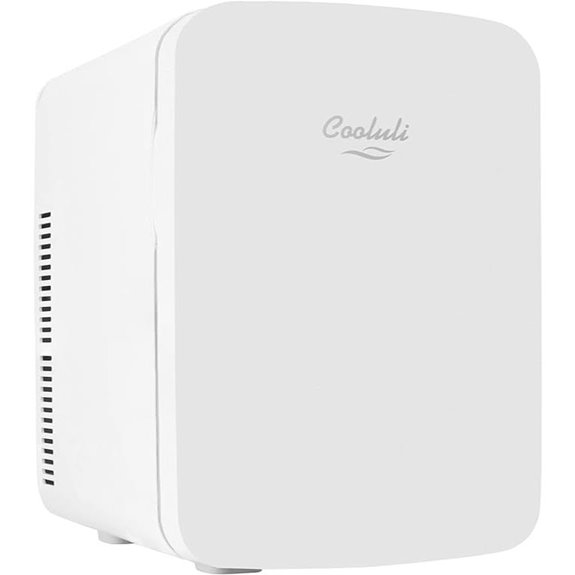 Cooluli 15L Portable Mini Fridge for Bedroom and Car