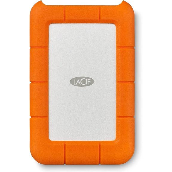 LaCie Rugged 2TB USB-C External Hard Drive