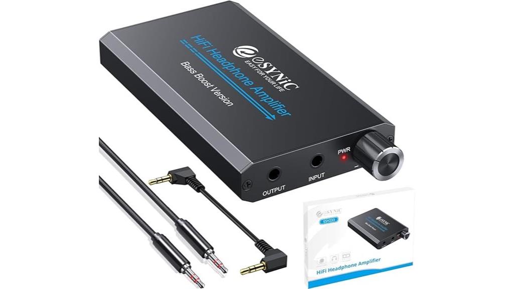 portable bass headphone amplifier