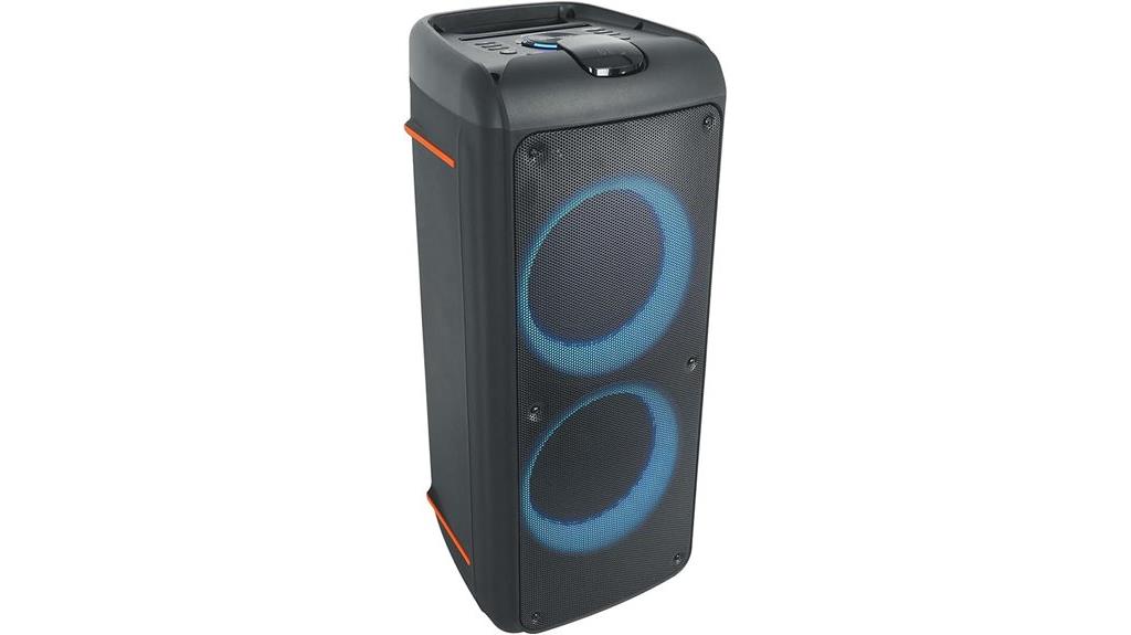 portable bluetooth led speaker