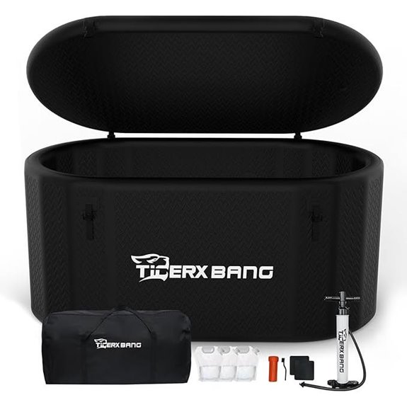 Inflatable Ice Bath Tub for Athletes and Enthusiasts