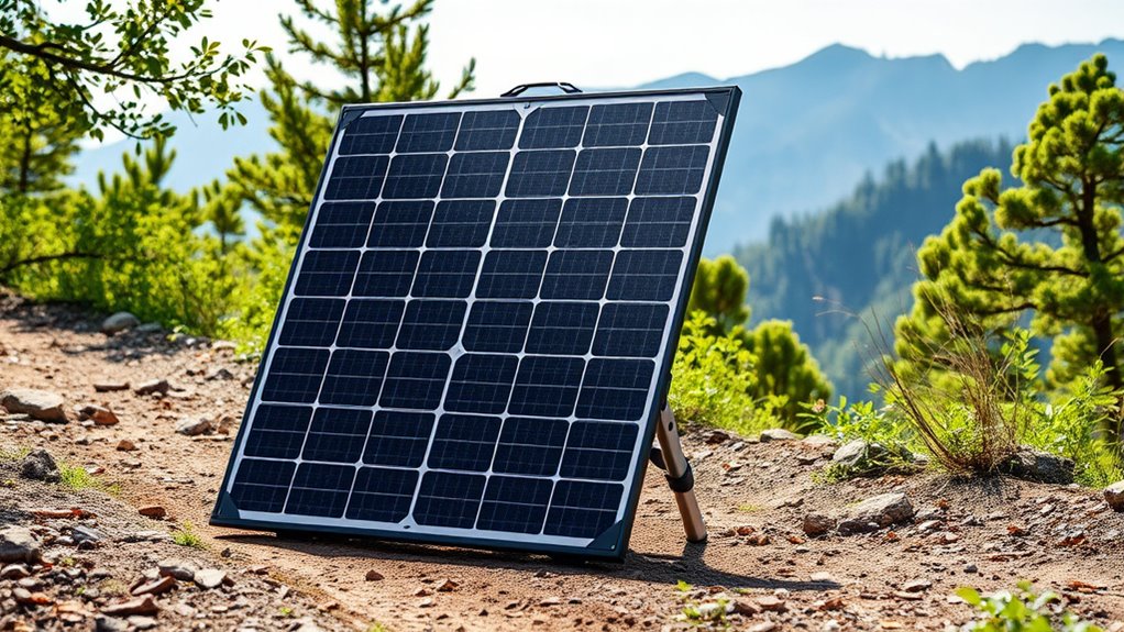 portable durable efficient solar panel