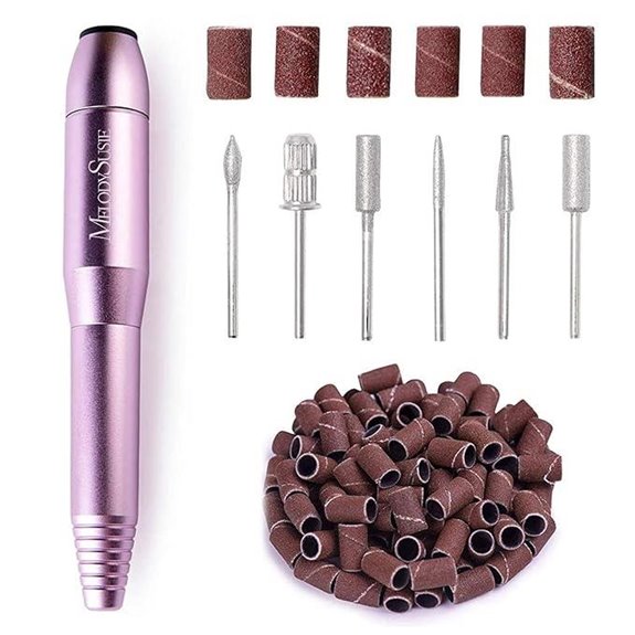 MelodySusie Portable Nail Drill with AC Adapter