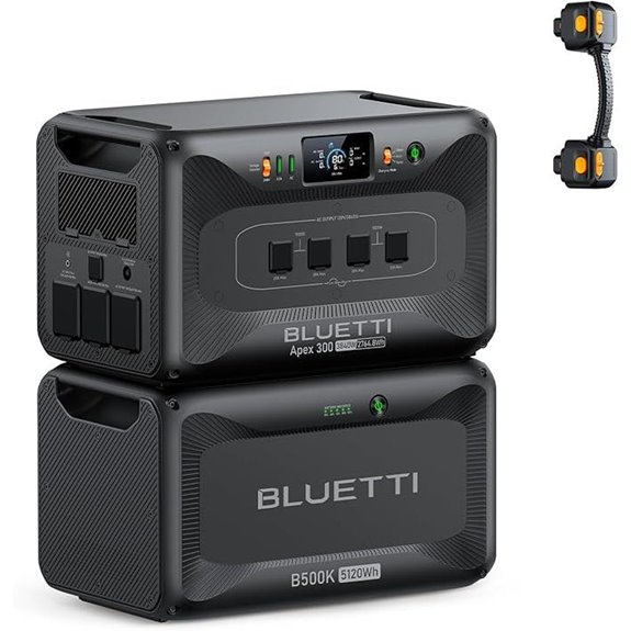 BLUETTI Apex 300 Portable Power Station & B500K Battery