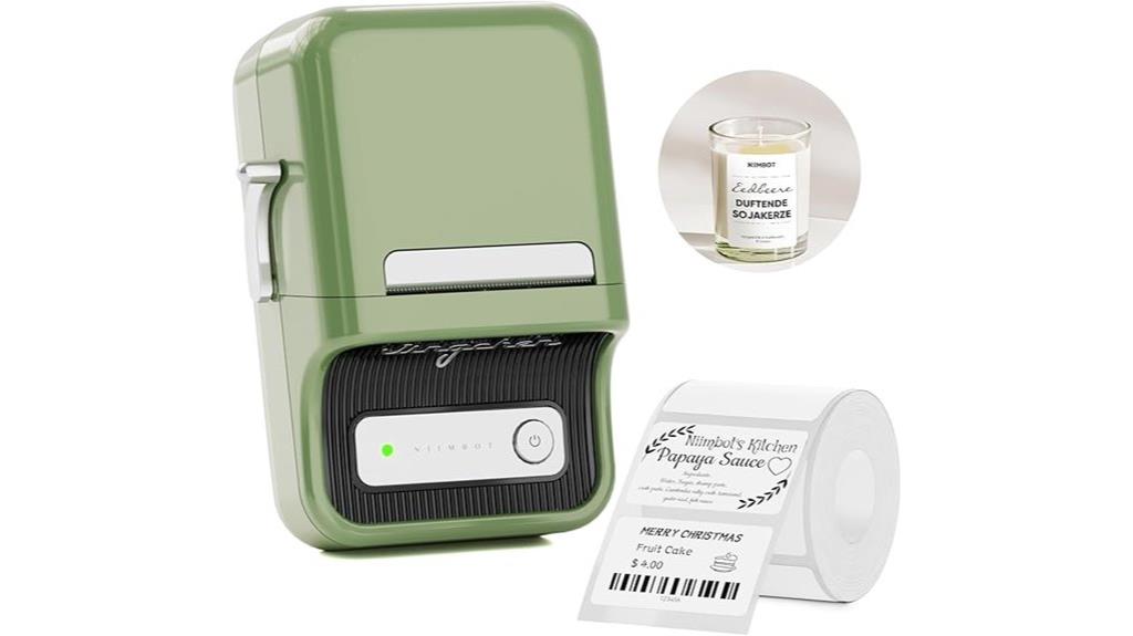 portable thermal label printer
