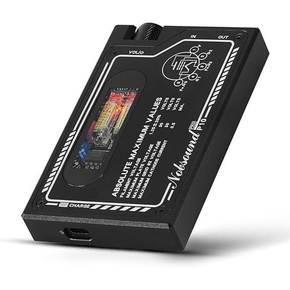 Nobsound Portable Tube Headphone Amplifier with USB-C