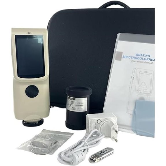 Handheld Spectrophotometer with USB and 10,000 Sample Storage