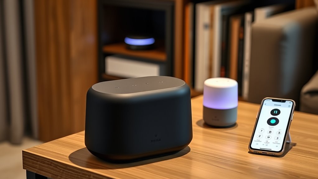 portable voice assistant speakers