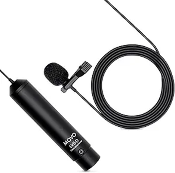 Movo LV8-D Lavalier Microphone Kit