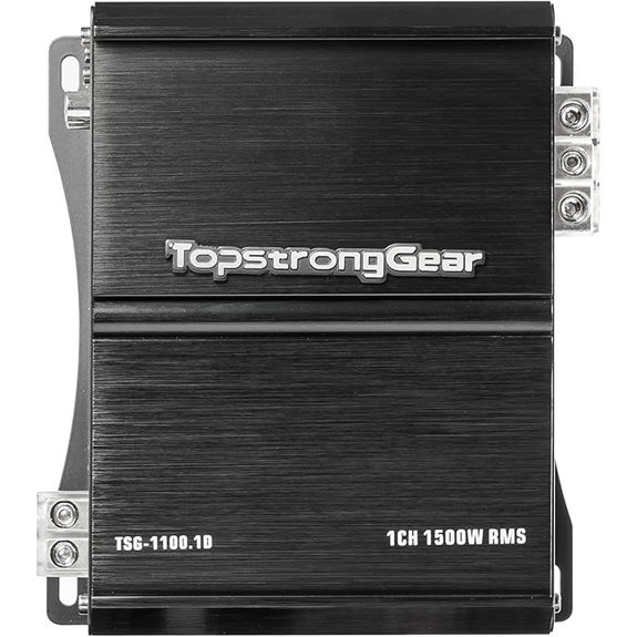 TOPSTRONGGEAR 1500W Mono Amplifier with Sub Control