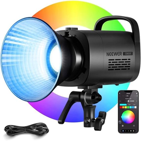 NEEWER 130W RGB LED Video Light with App Control