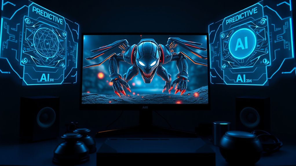 predictive adaptive enemy behaviors