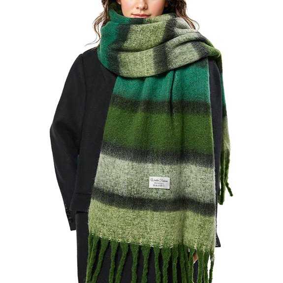 Premillow Women's Luxurious Mohair Winter Scarf