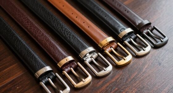 premium leather belt selections