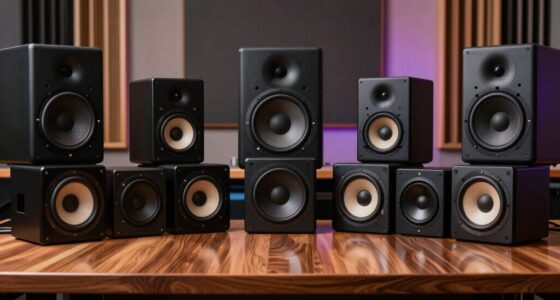 premium studio monitor speakers