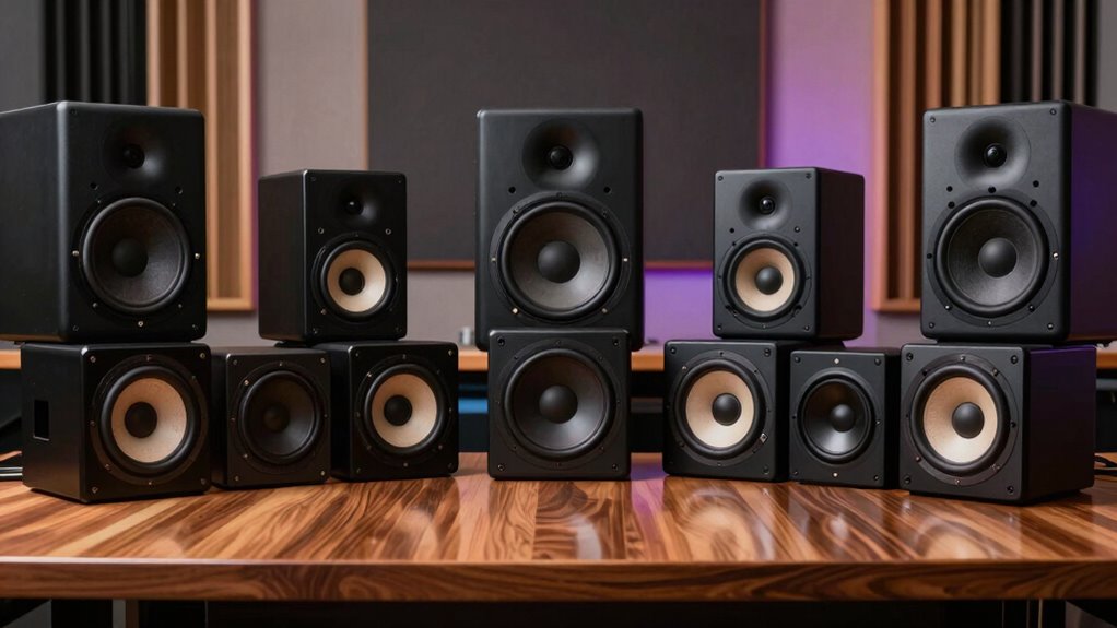 premium studio monitor speakers