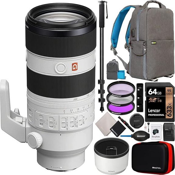 Sony FE 70-200mm F2.8 GM OSS II Telephoto Zoom Kit