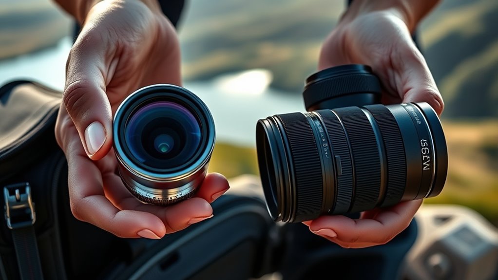 prime lenses are lighter durable