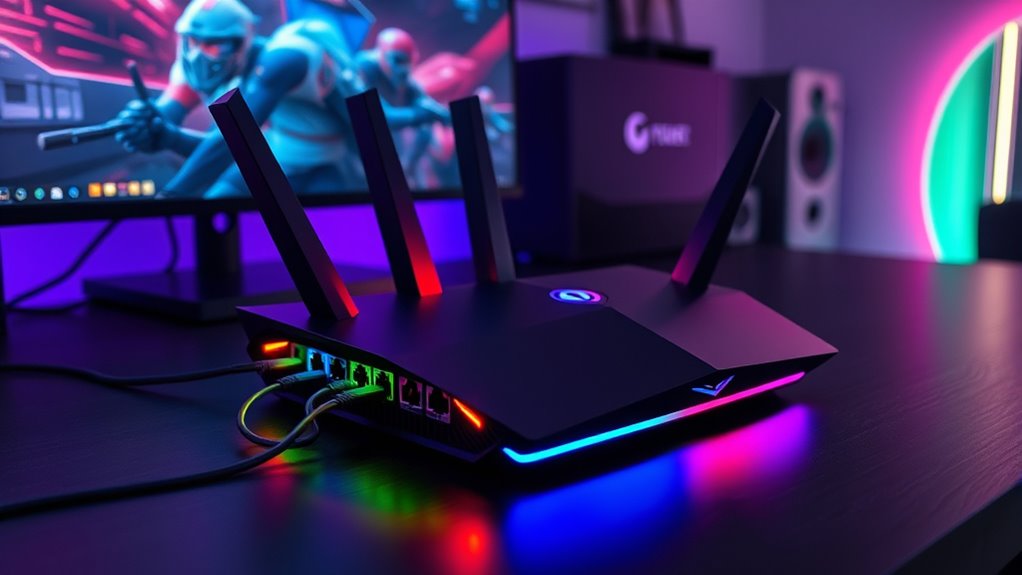 prioritize gaming traffic efficiently