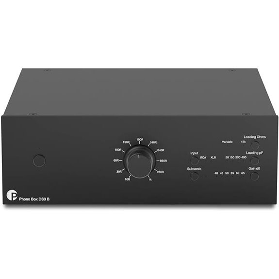 Pro-Ject Phono Box DS3 B Balanced MM/MC Phono Preamp (Black)
