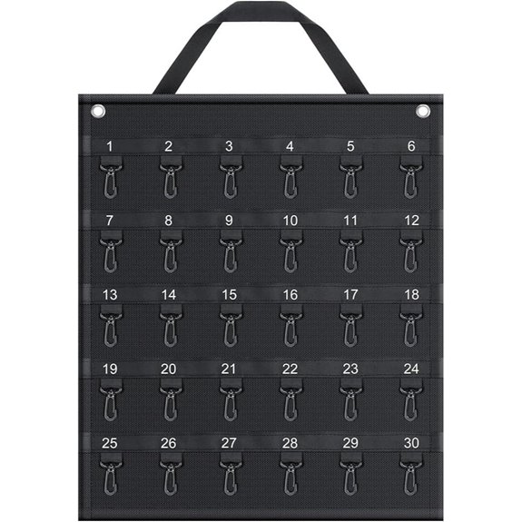 Oudain Rollable 30-Key Organizer Case for Professionals