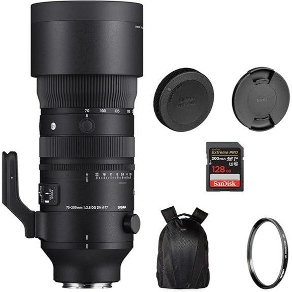 Sigma 70-200mm f/2.8 Sports Lens Bundle Set