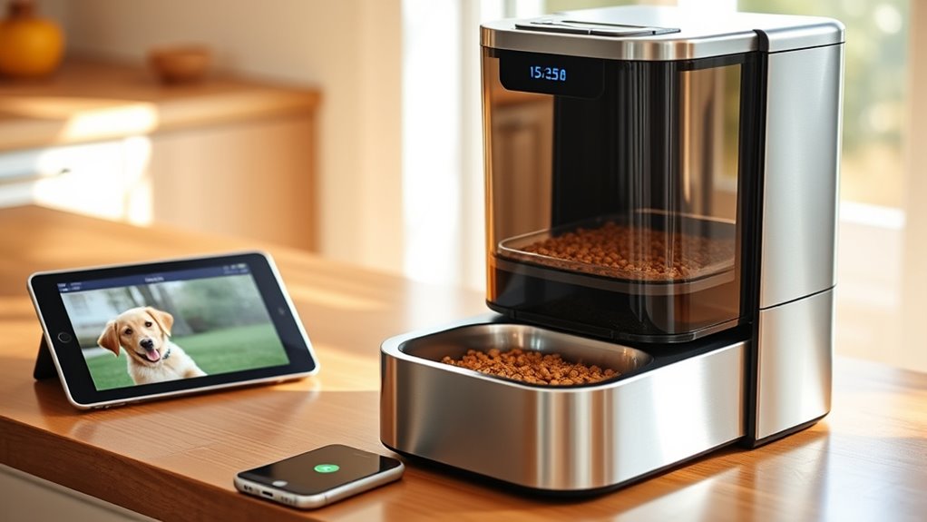 programmable pet feeding technology