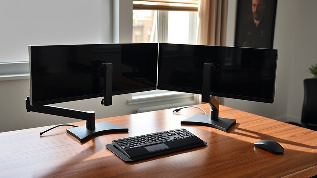 proper monitor arrangement ergonomics