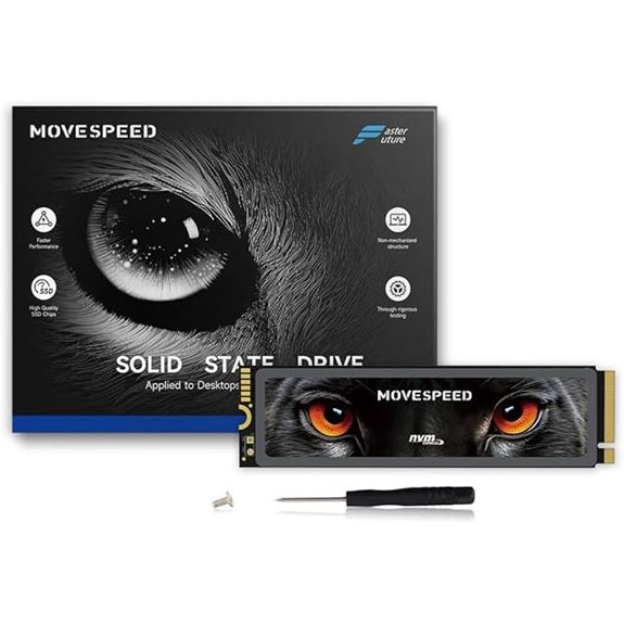 MOVE SPEED HB7450 4TB NVMe M.2 SSD for PS5