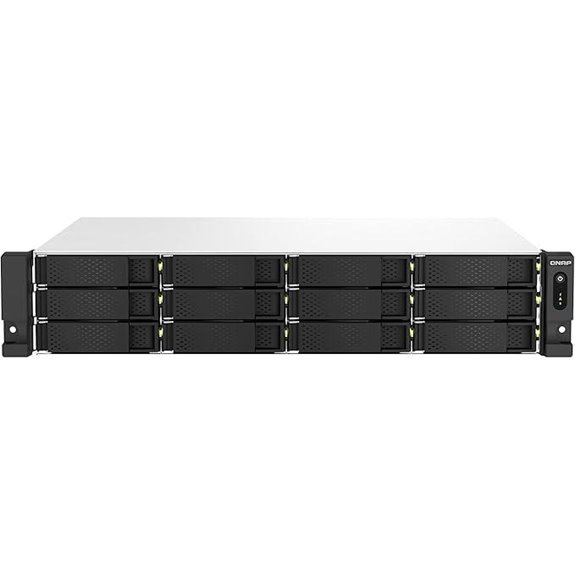 QNAP TS-1264U-RP NAS 12 Bays 8GB 2.5GbE