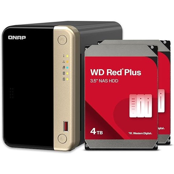 QNAP TS-264 2-Bay NAS with 4TB WD Red Plus