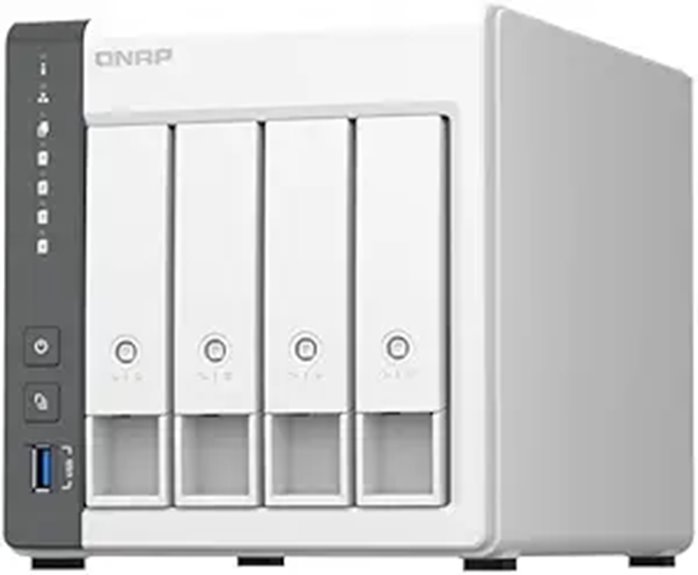 QNAP TS-433-4G-US 4-Bay NAS with Quad-Core