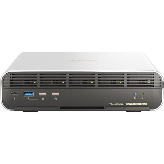 QNAP TBS-h574TX-i3 NAS with Thunderbolt 4 10GbE