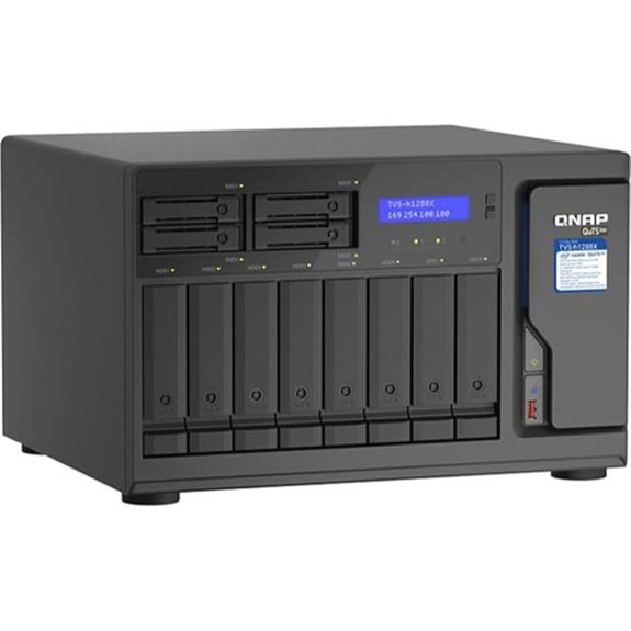 QNAP TVS-h1288X-W1250 NAS with Xeon CPU