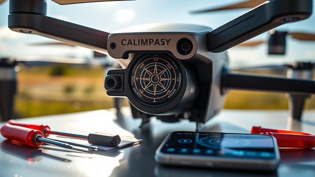 recalibrate after magnetic interference