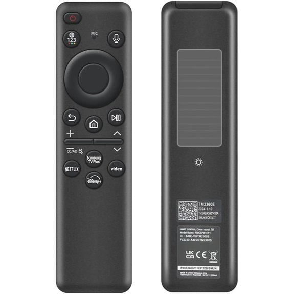 Rechargeable Samsung Smart TV Remote with Voice Search