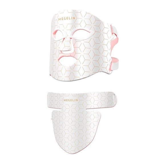 MEGELIN LED Red Light Therapy Face & Neck Mask